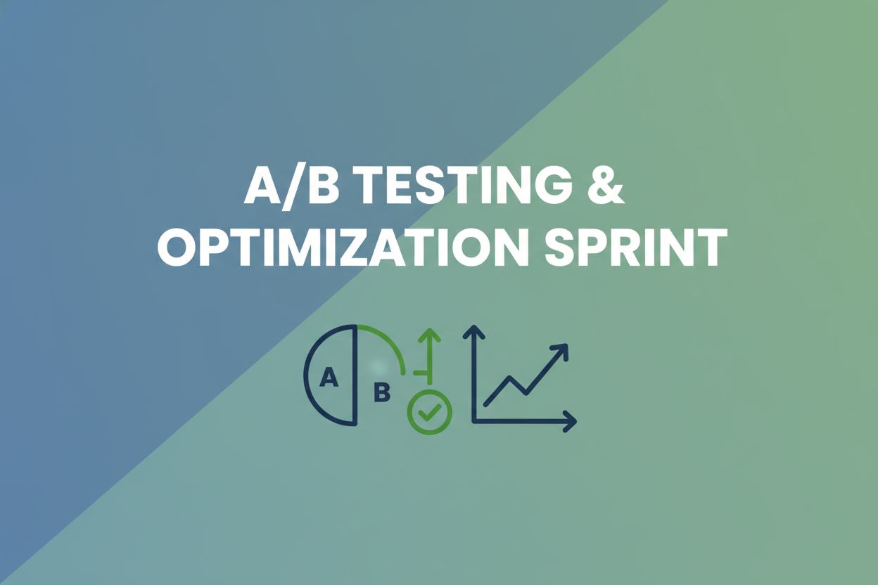 A/B Testing & Optimization Sprint