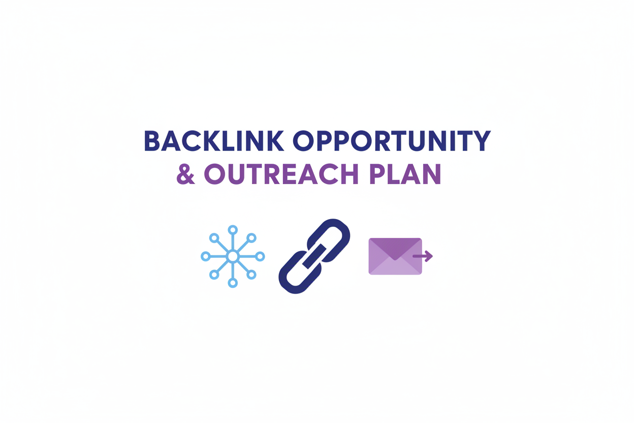 Backlink Opportunity & Outreach Plan
