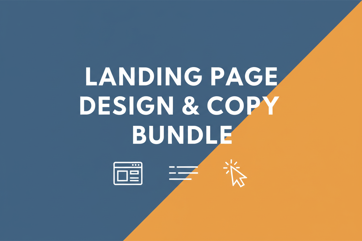 Landing Page Design & Copy Bundle